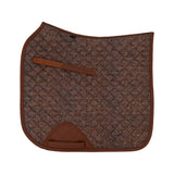 Dressage Pad, Herringbone & Cognac