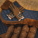 sixteen cypress equestrian half pad merino wool 