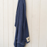 Cotton Waffle Horse Drying Towel, Indigo