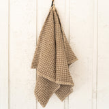 Cotton Waffle Stable Towel, Sand